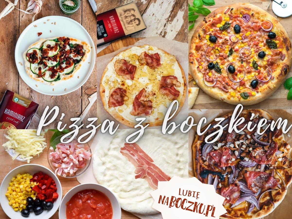 Pizza z boczkiem Kaminiarz - przepis