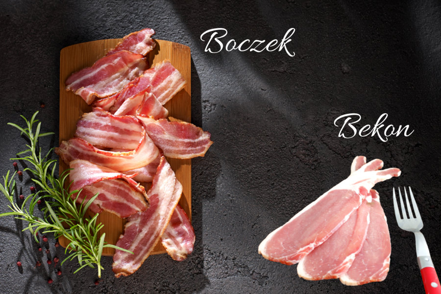 Boczek, a bekon? Czym się różnią? Czym się różni boczek od bekonu