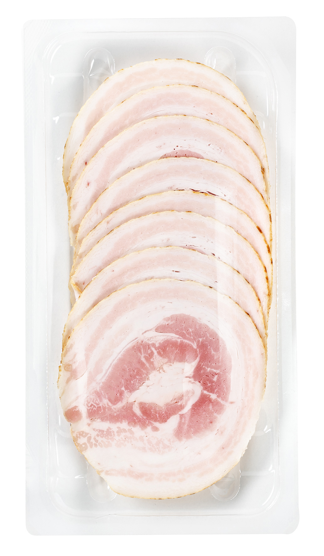 Baked Rolled  Bacon Sliced Poland manufacturer Kaminiarz package