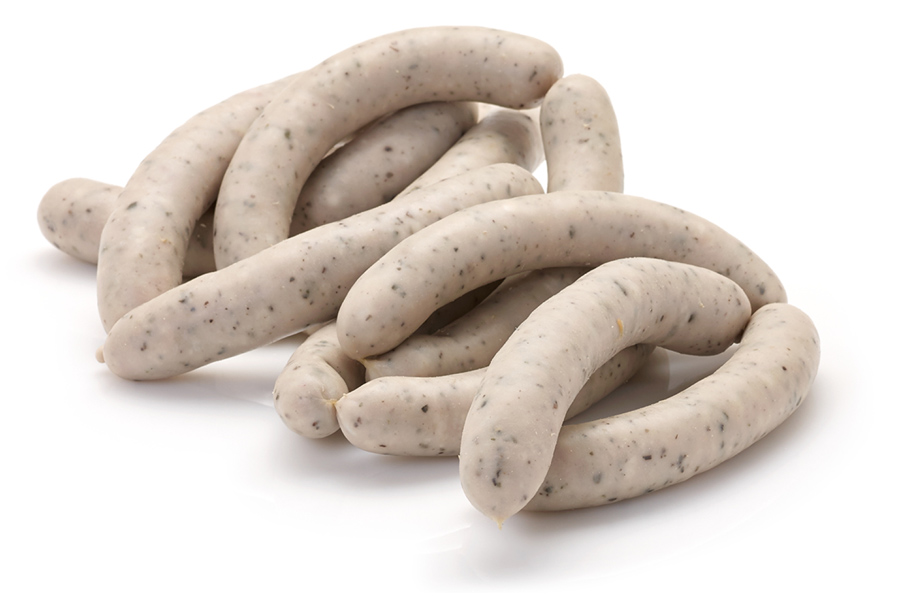 White Steamed Delicacy Sausage Kaminiarz 1926 