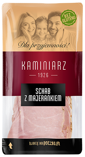 Schab z Majerankiem w Plastrach KAMINIARZ